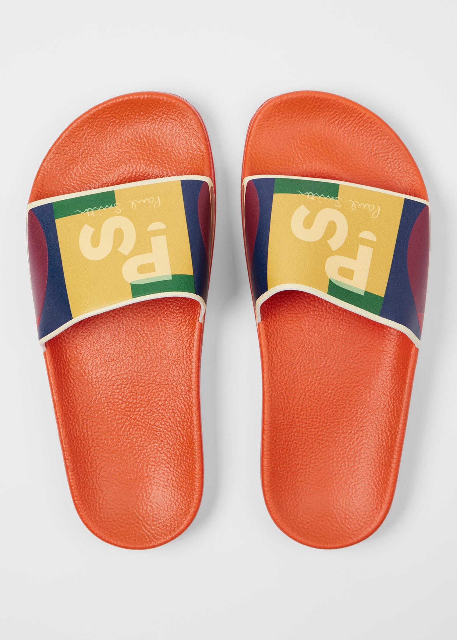 Multicolour 'Zed' Colourblock Slides - 5
