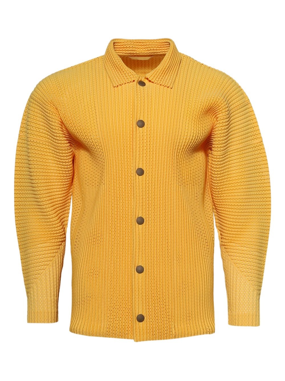pleated button shirt - 1