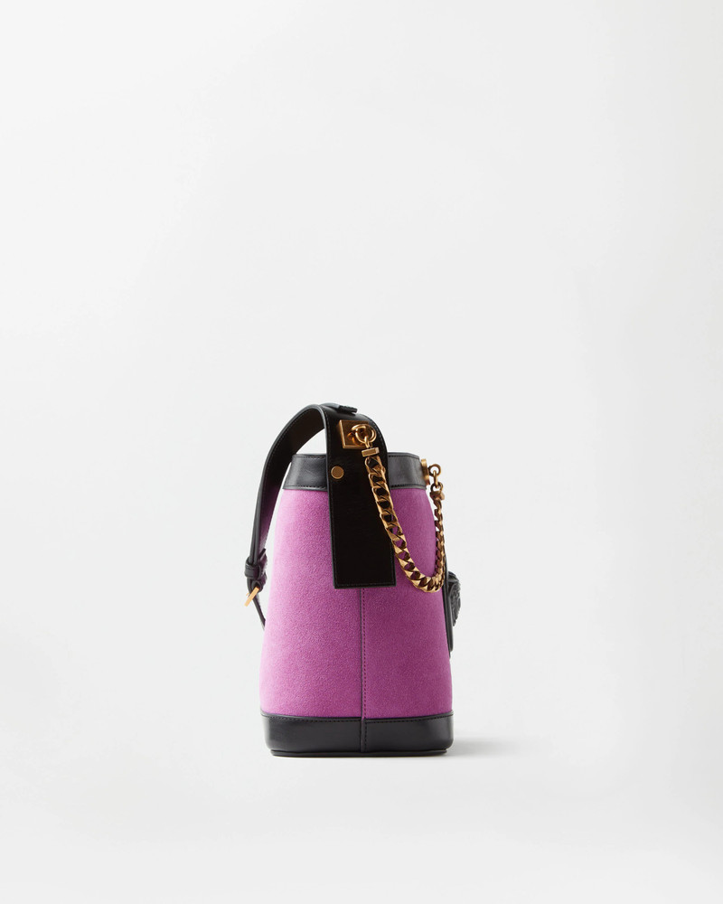 Pivot Mini Suede Bucket Bag 3
