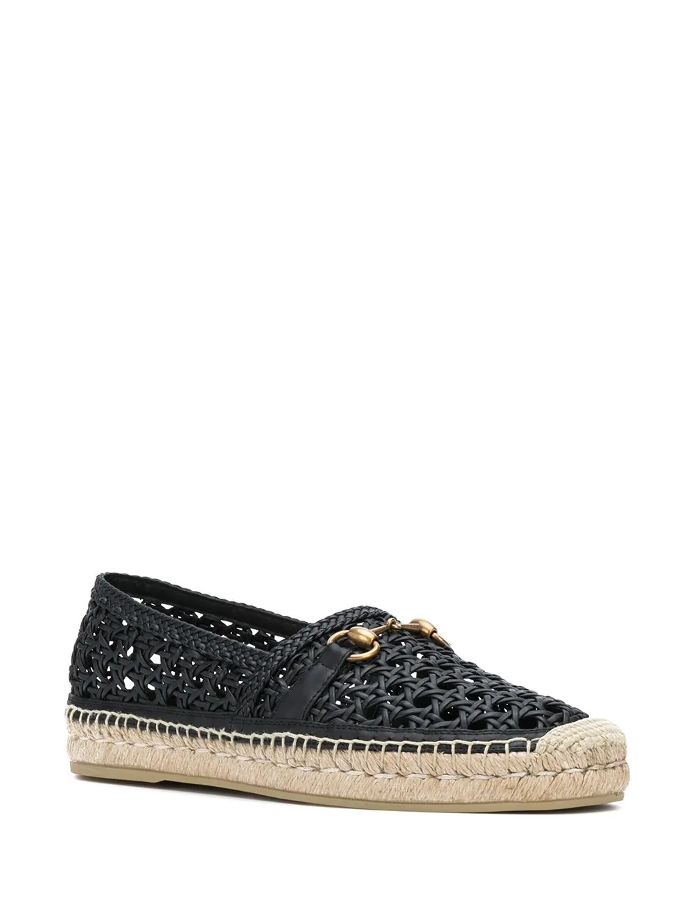 Horsebit woven espadrilles - 2