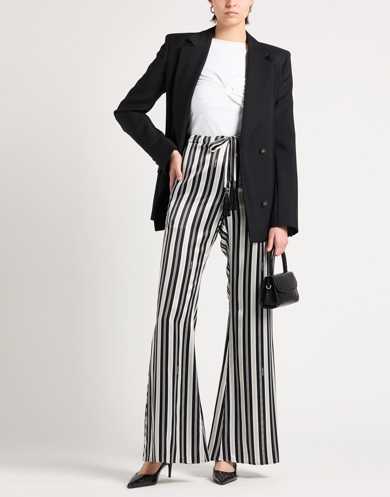 Black Women's Casual Pants - 3
