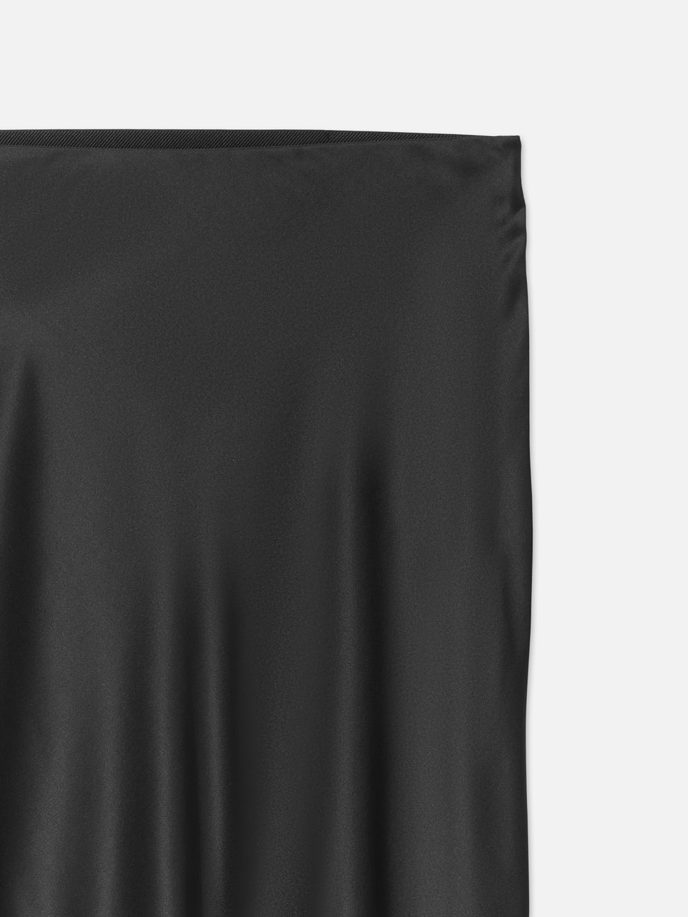 90's Bias Skirt in Black - 3