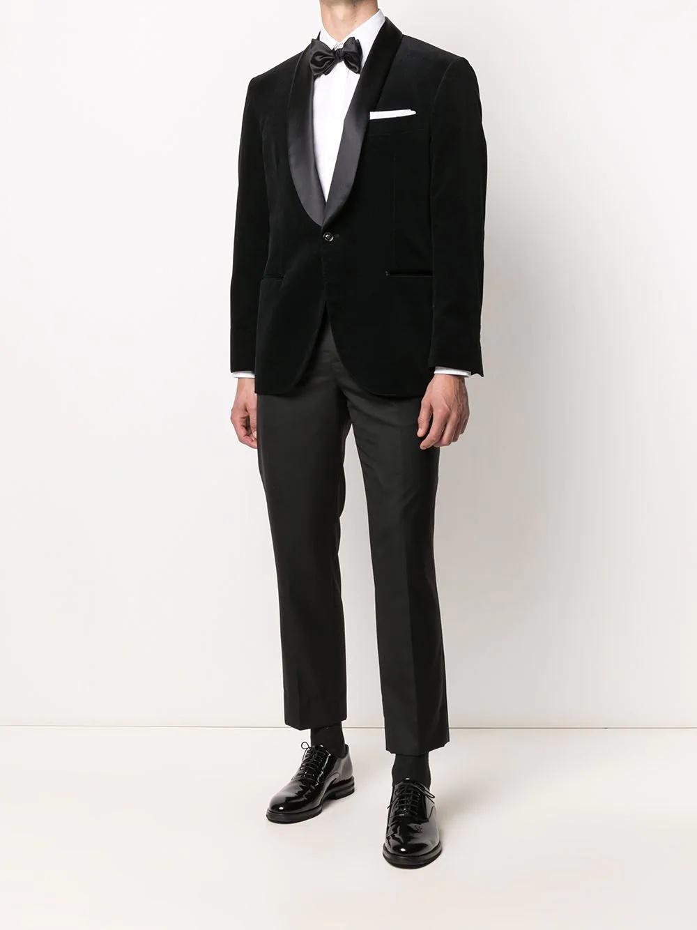 velvet dinner jacket - 2