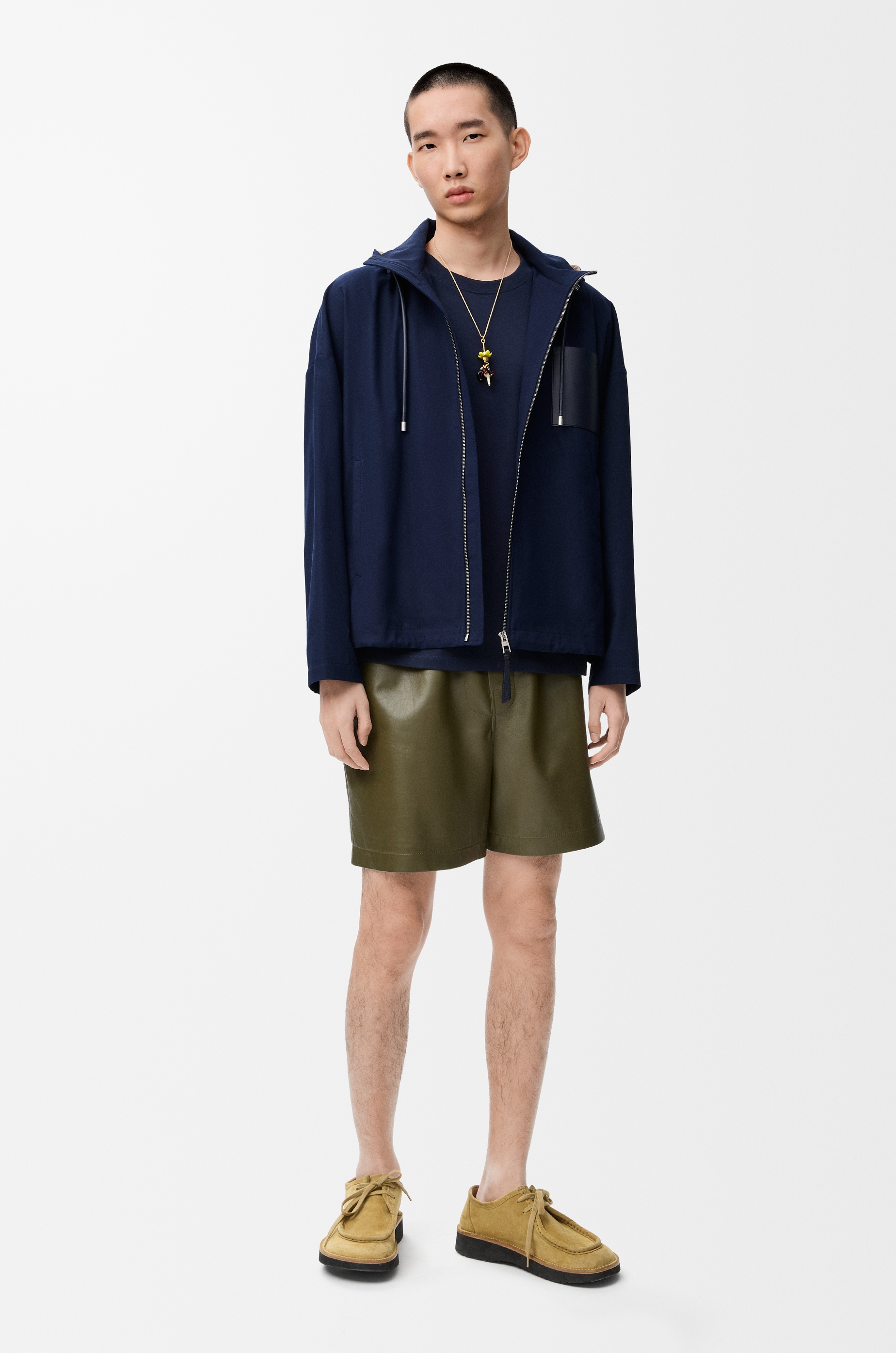 Hooded jacket in cotton - 2