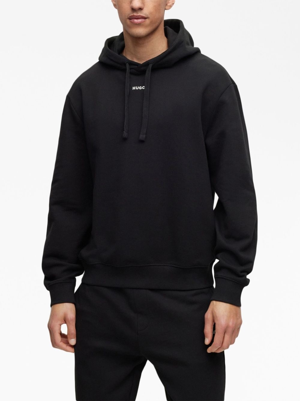 logo-print cotton tracksuit set - 4