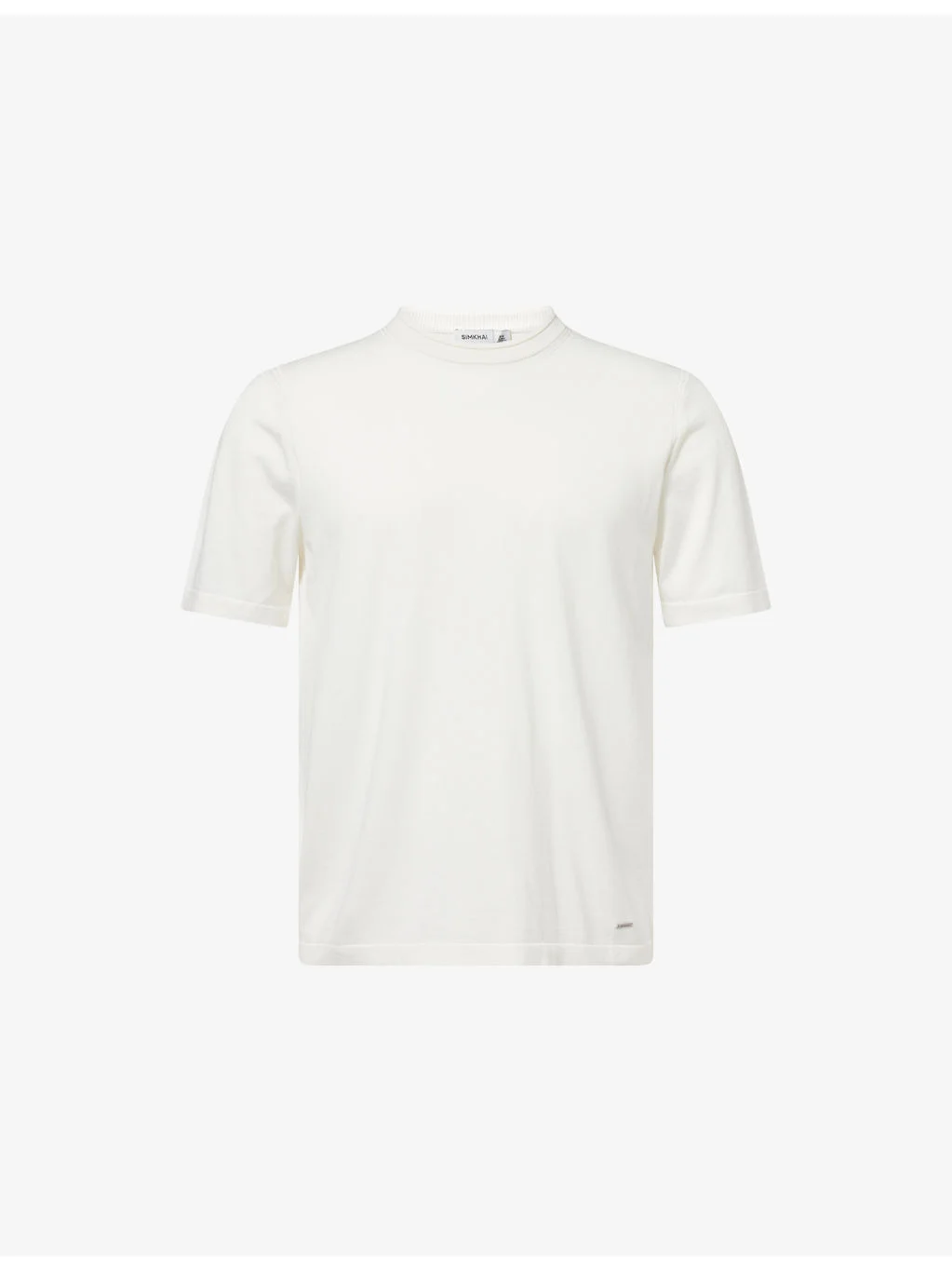 Duke Crewneck Silk-Blend T-Shirt - 1