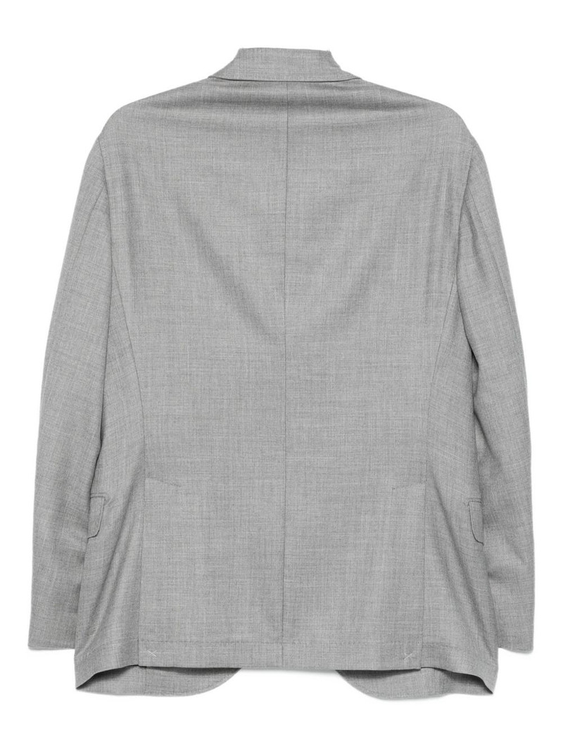 Brunello Cucinelli silk-blend blazer outlook