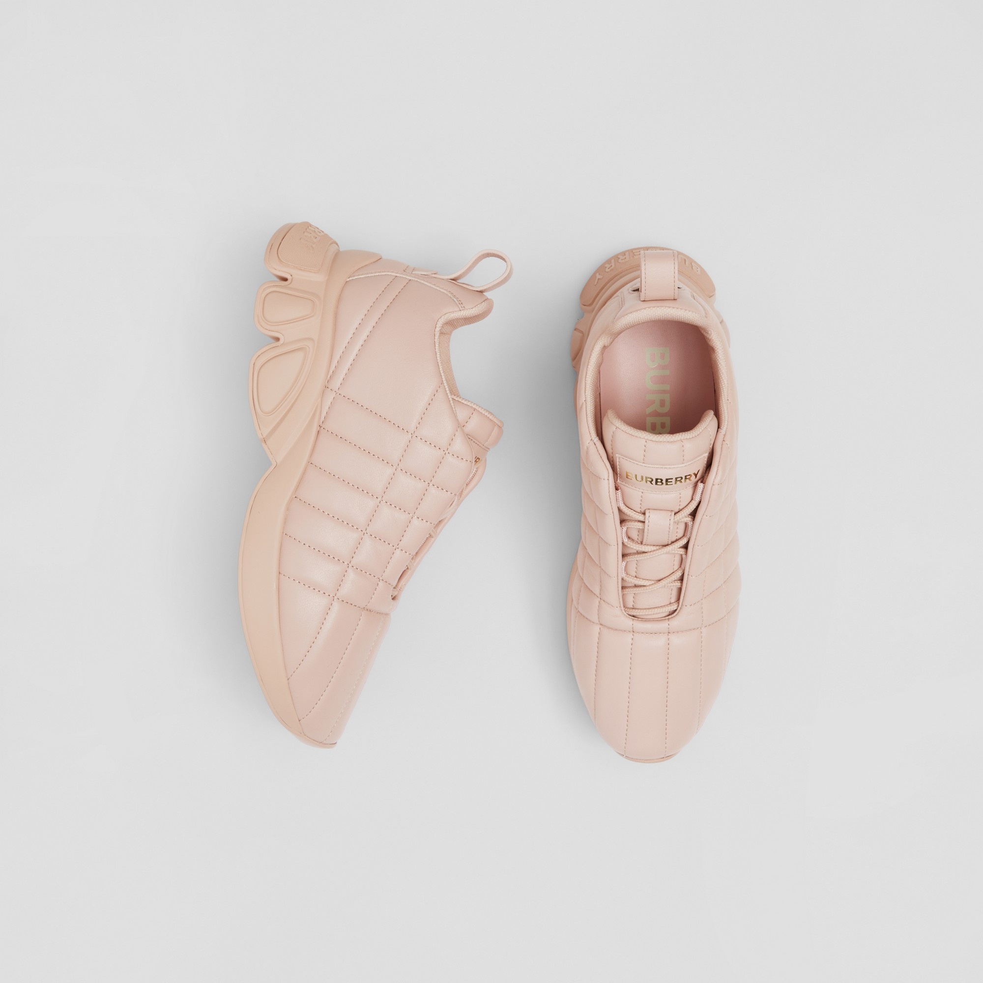 Quilted Leather Classic Sneakers - 5