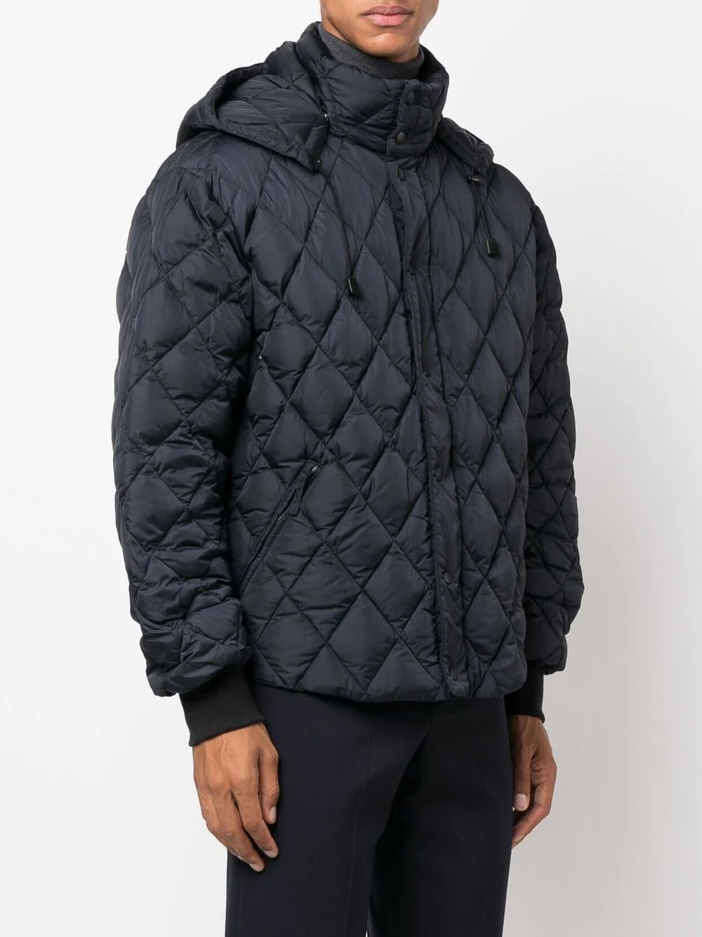 quilted hooded jacket - 3