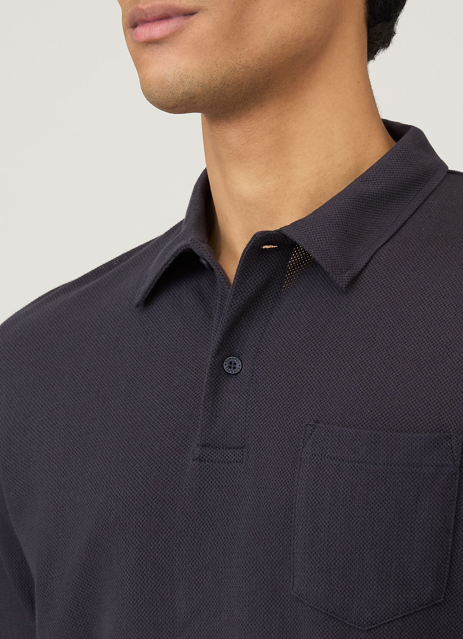 Riviera Long Sleeve Polo Shirt - 6