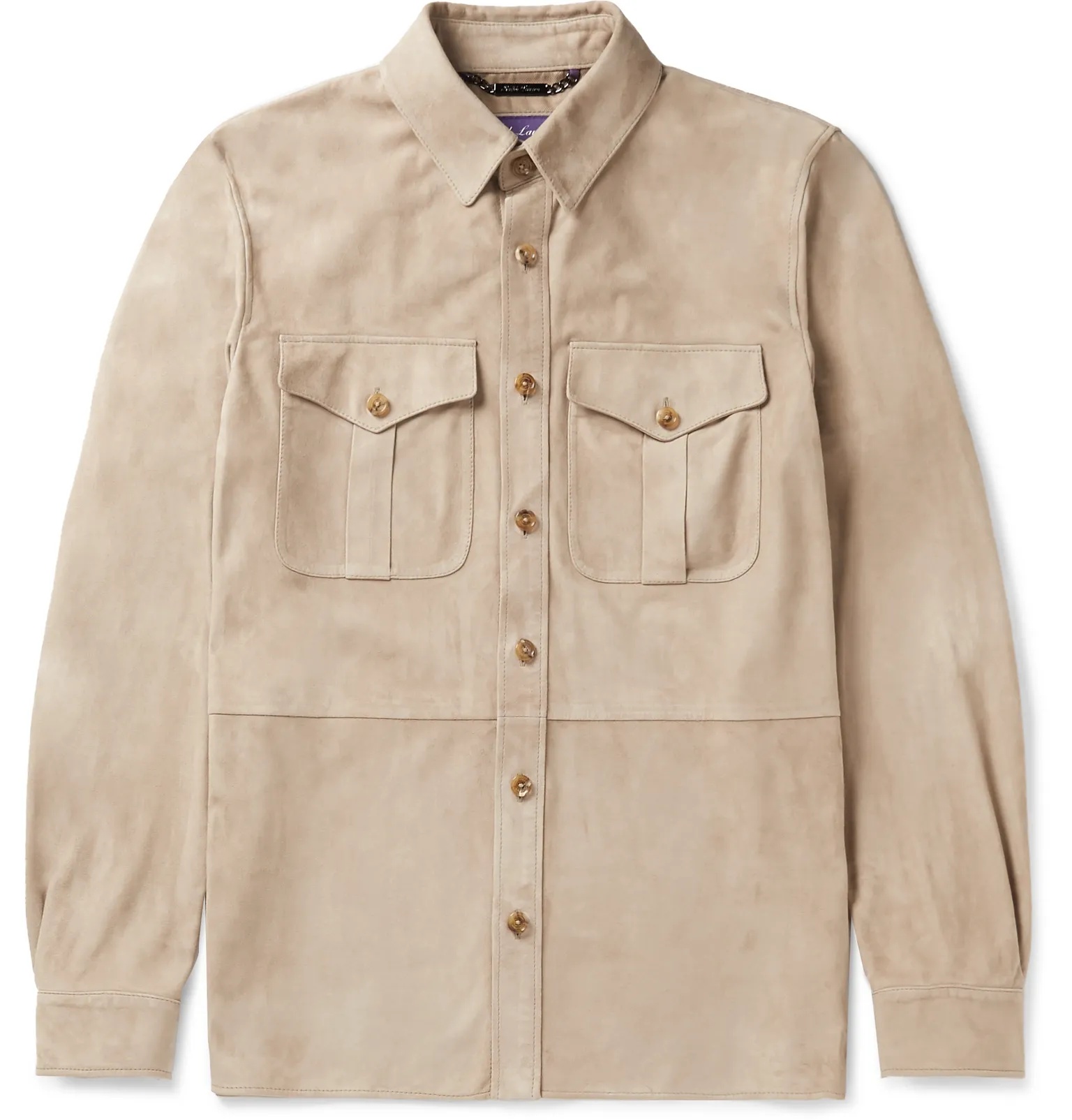 Suede Shirt Jacket - 1