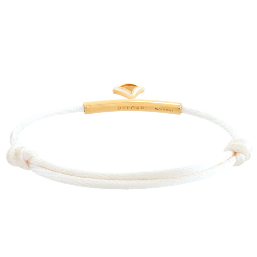 Bvlgari Divas Dream Ivory Opal Fabric Bracelet - 4
