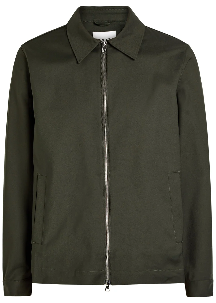 NN07 Paw zip up Overshirt - 1