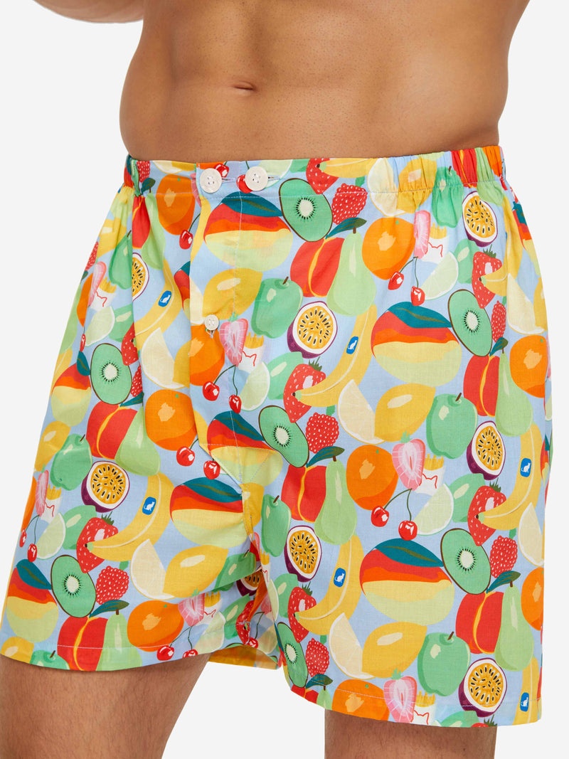 Men's Short Pyjamas Ledbury 49 Cotton Batiste Multi - 7