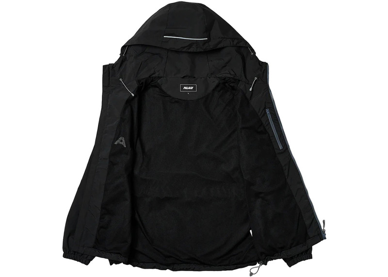 PALACE Palace Arc Shell Hooded Jacket Black outlook