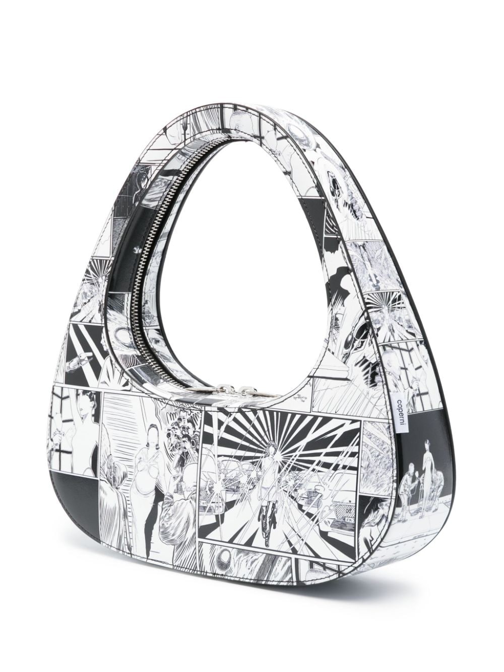 Swipe comic-print shoulder bag - 3