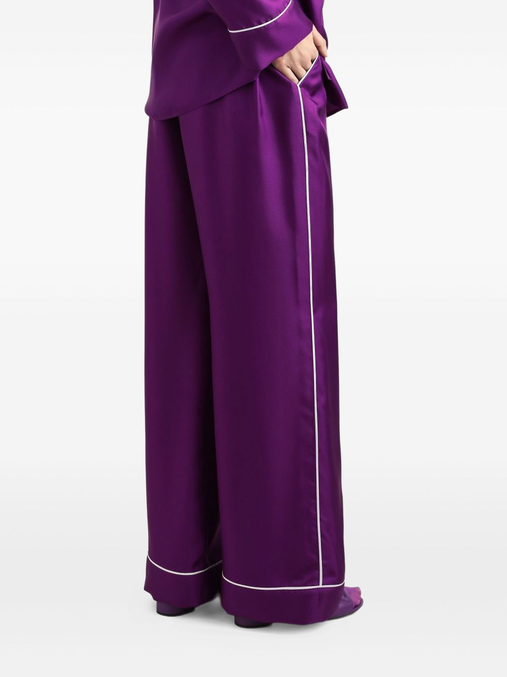 silk trousers - 4