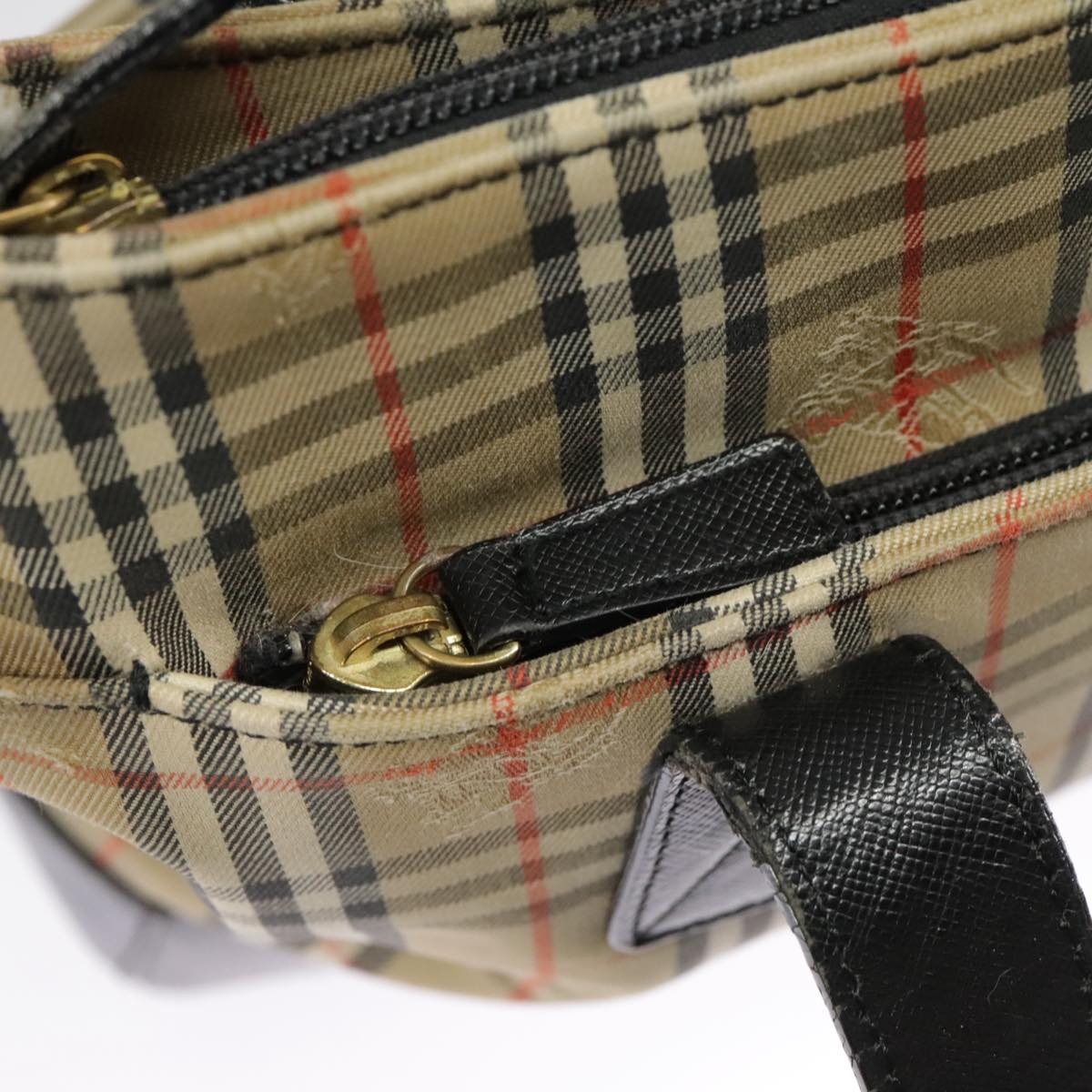 Burberry Nova Check Tote Bag Canvas Beige - 15