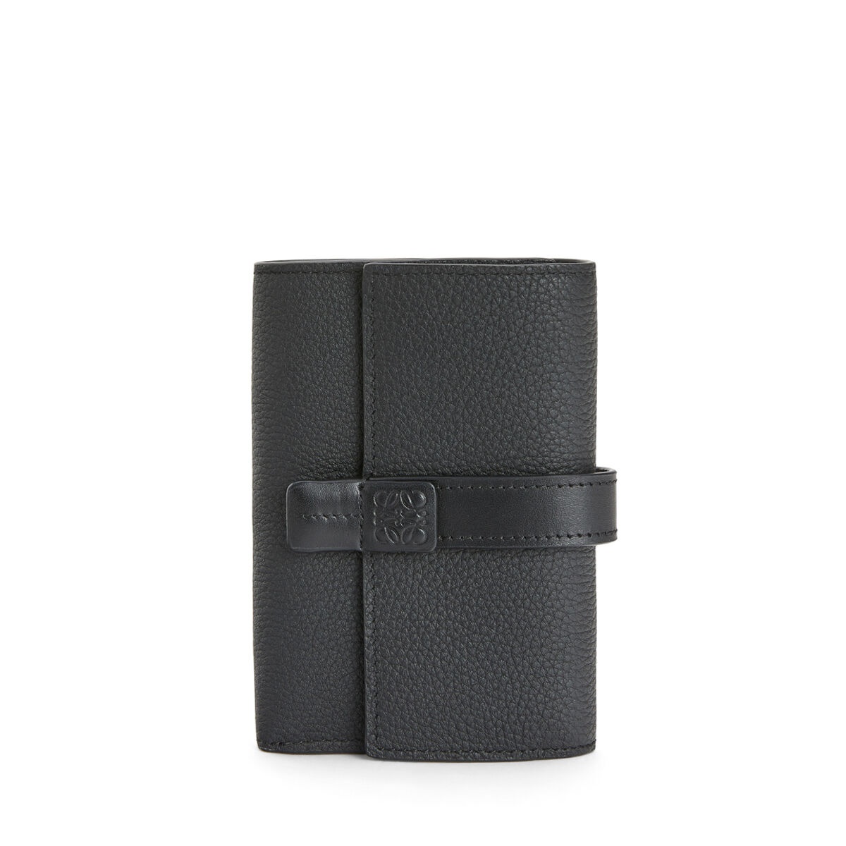 Small vertical wallet in soft grained calfskin - 1