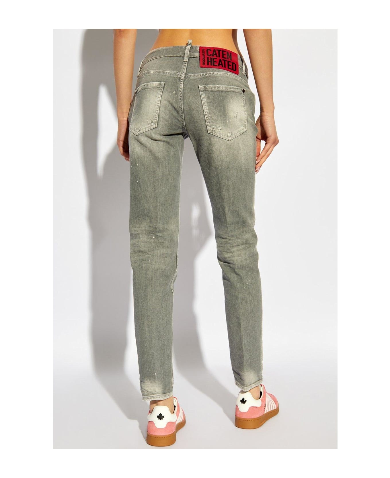 Distressed Straight-leg Jeans - 3