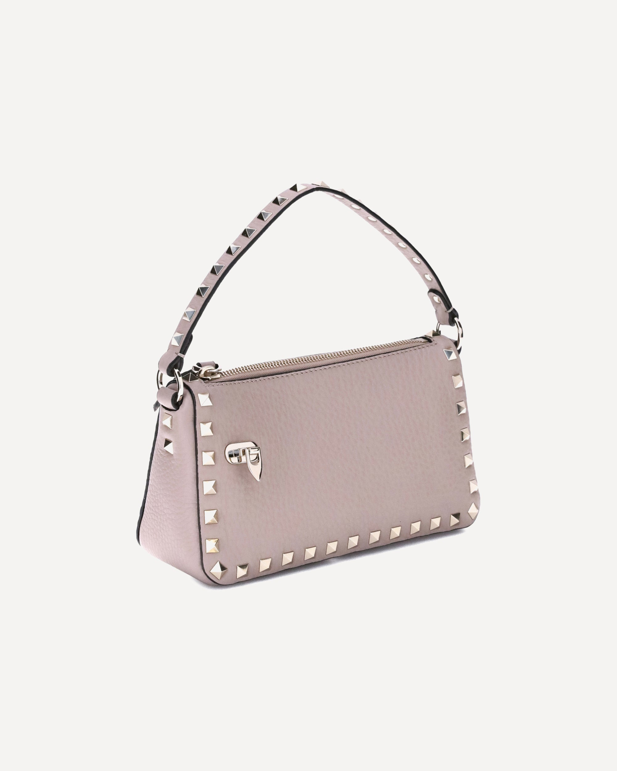 Rockstud Zip-Up Shoulder Bag - 3