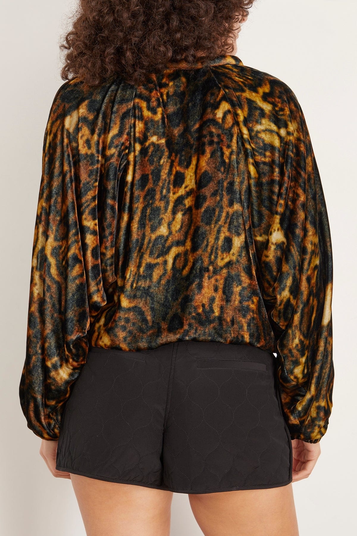 Dabia Blouse in Leopard - 4