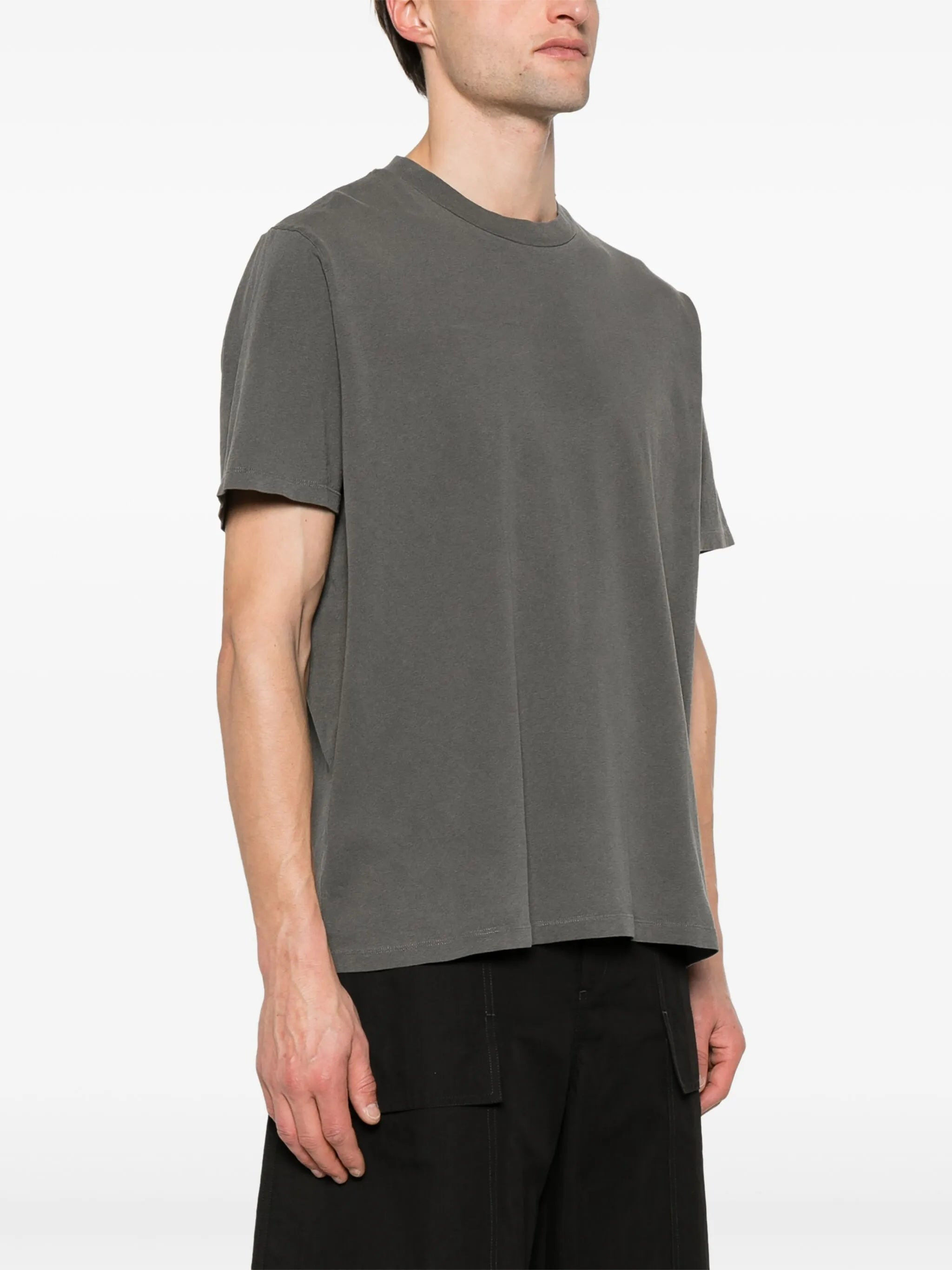 crew neck cotton T-shirt - 3