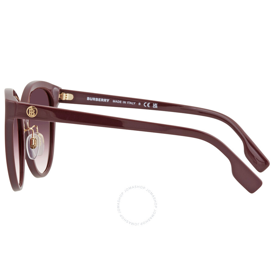 Burberry Betty Gradient Violet Cat Eye Ladies Sunglasses BE4365F 39798H 57 - 3