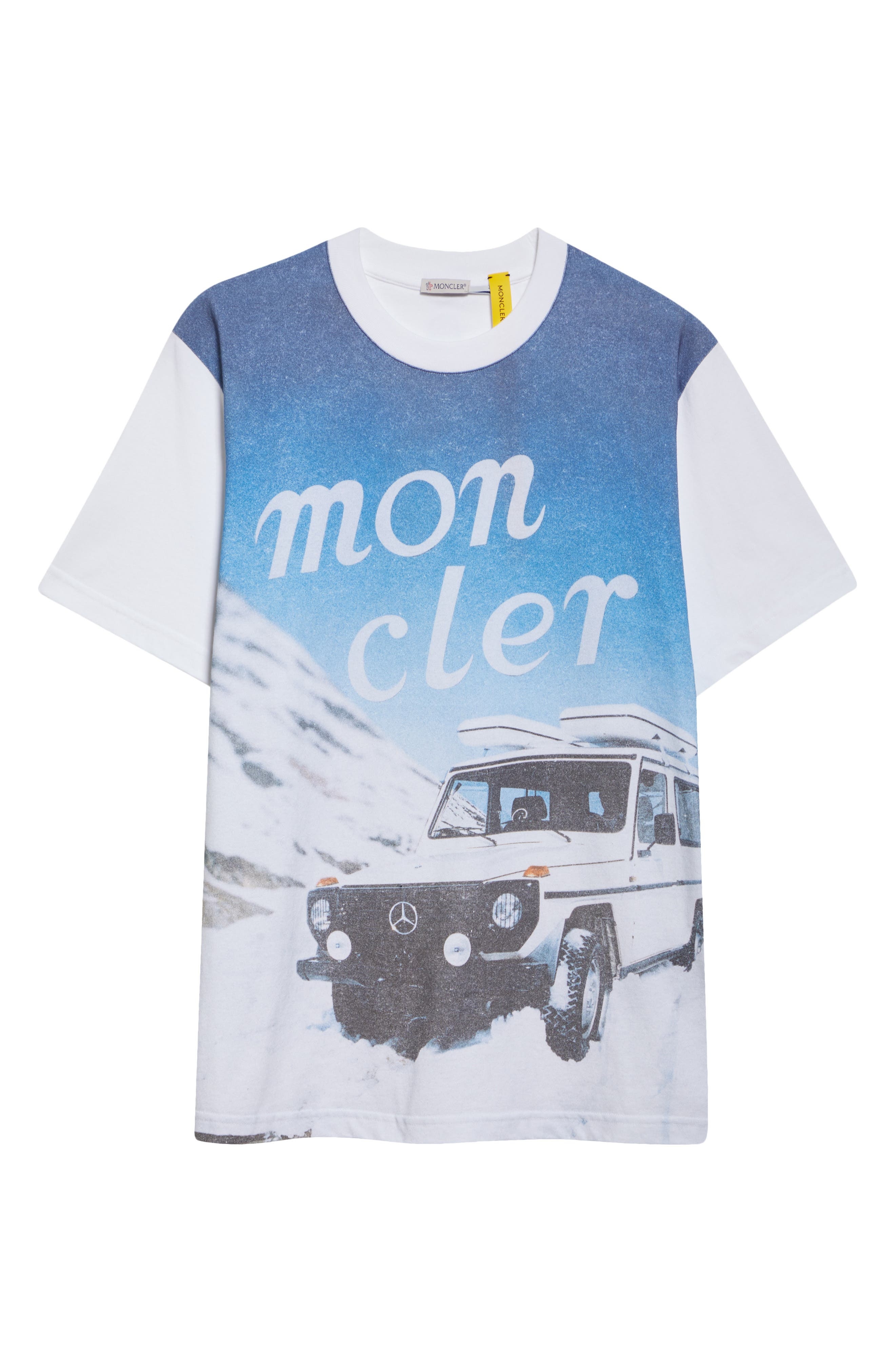 Moncler Genius x Mercedes-Benz by Nigo Graphic T-Shirt in 001 - 5
