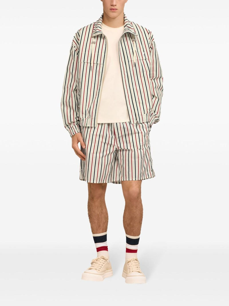 AMI Paris La Plage Ami printed mini shorts outlook