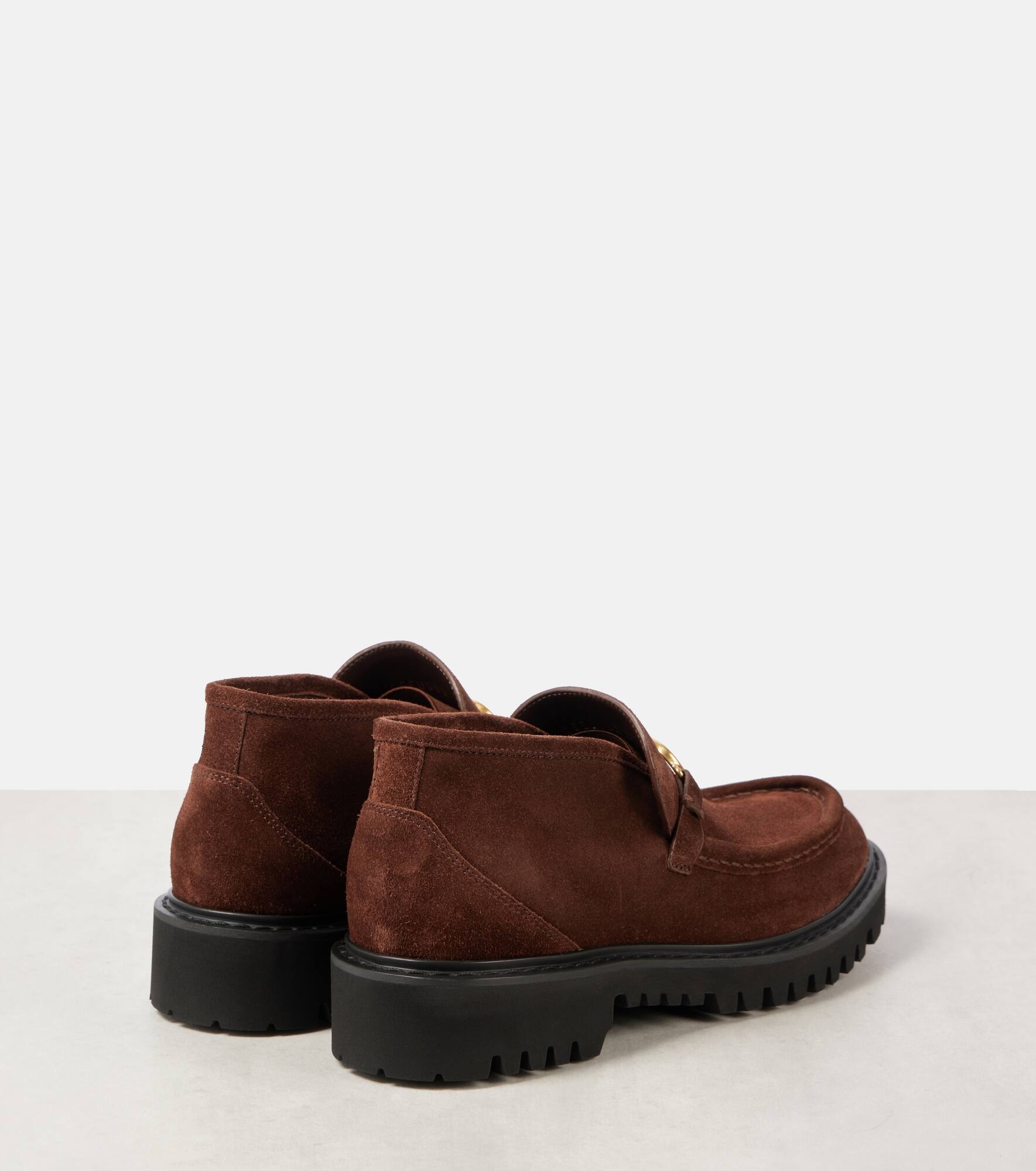 VLogo Signature suede desert boots - 3