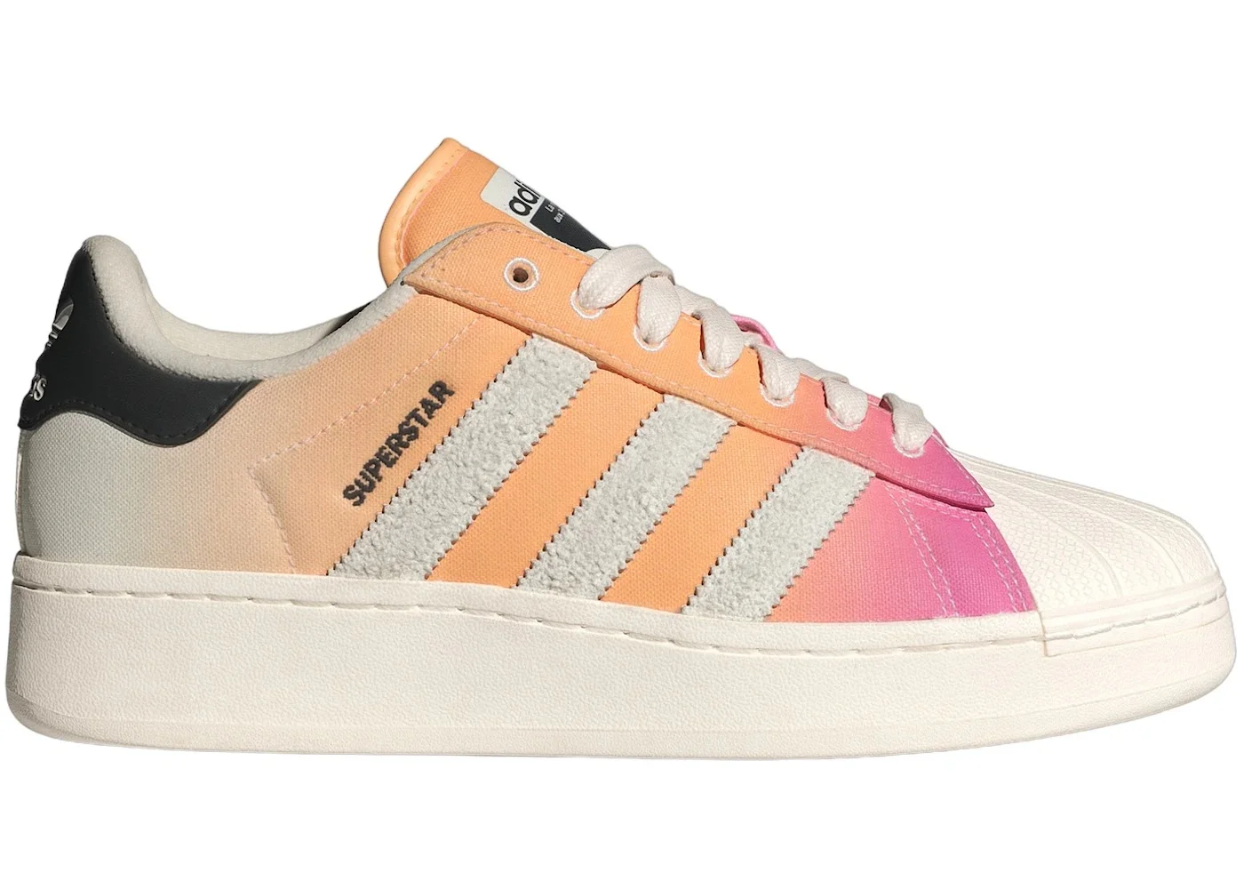 adidas adidas Superstar XLG Bliss Pink Acid Orange Cloud White - IH2497 |  REVERSIBLE