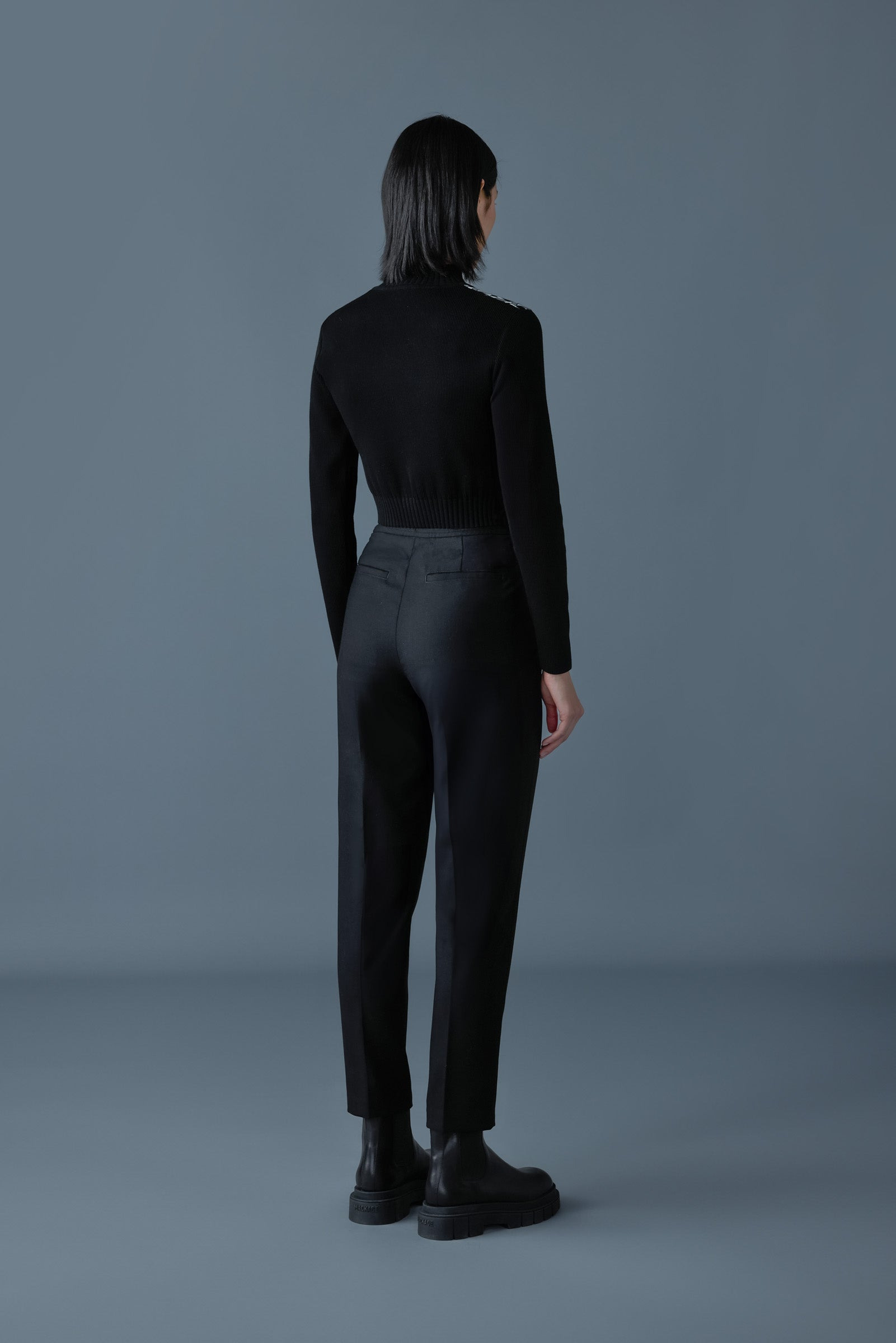 NIDYA Wool half-lined pants - 4