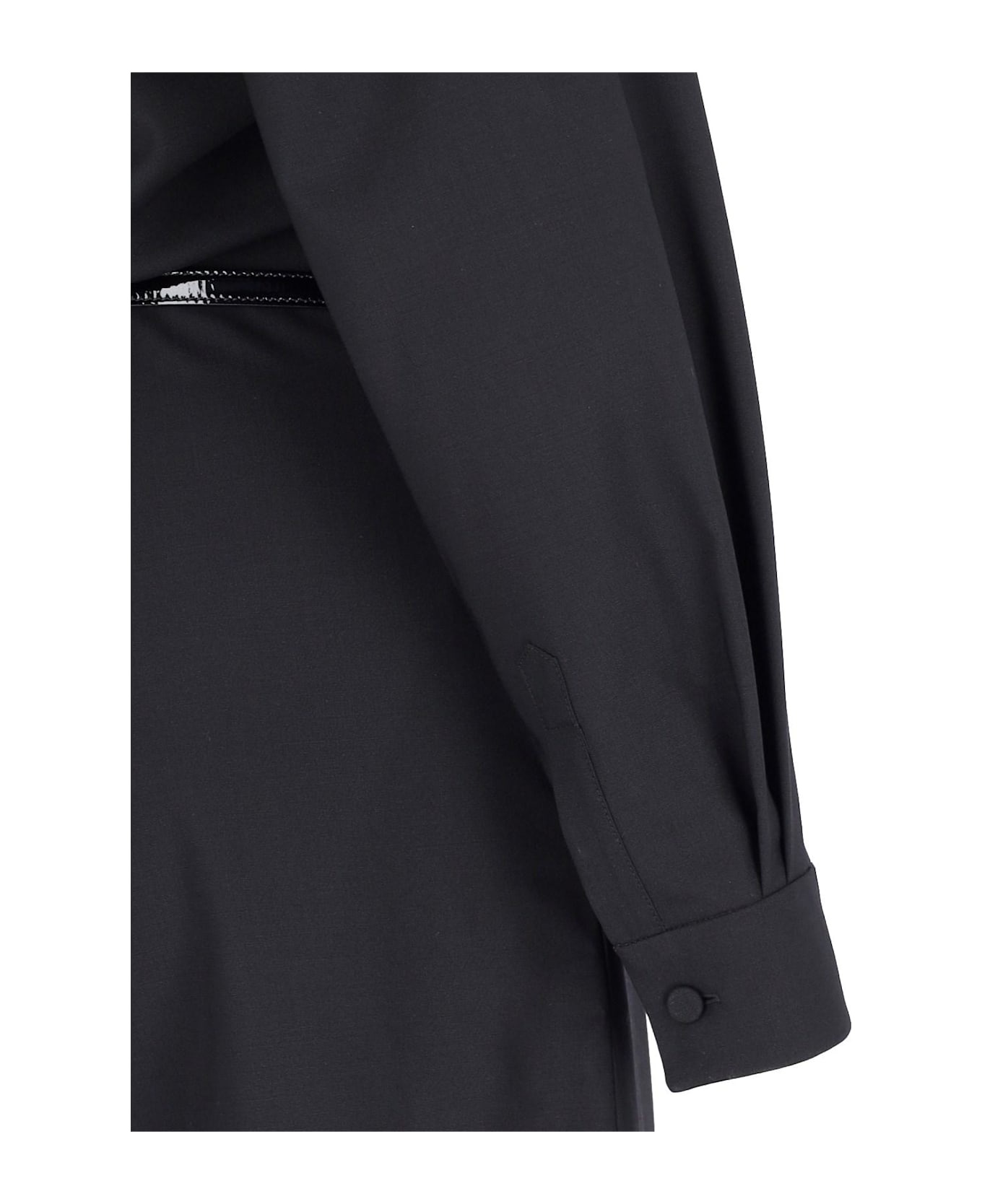 One-piece Belt Detail Jumpsuit - 5