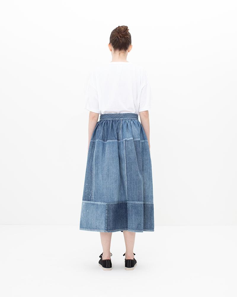 SS ELEVATION SKIRT P.W. DMGD W - 4