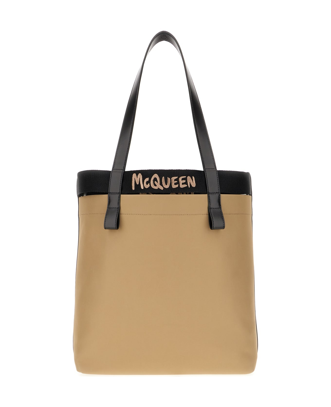 Logo Embroidered Shopper Bag - 3