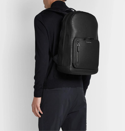 Ermenegildo Zegna Stuoia Leather Backpack outlook