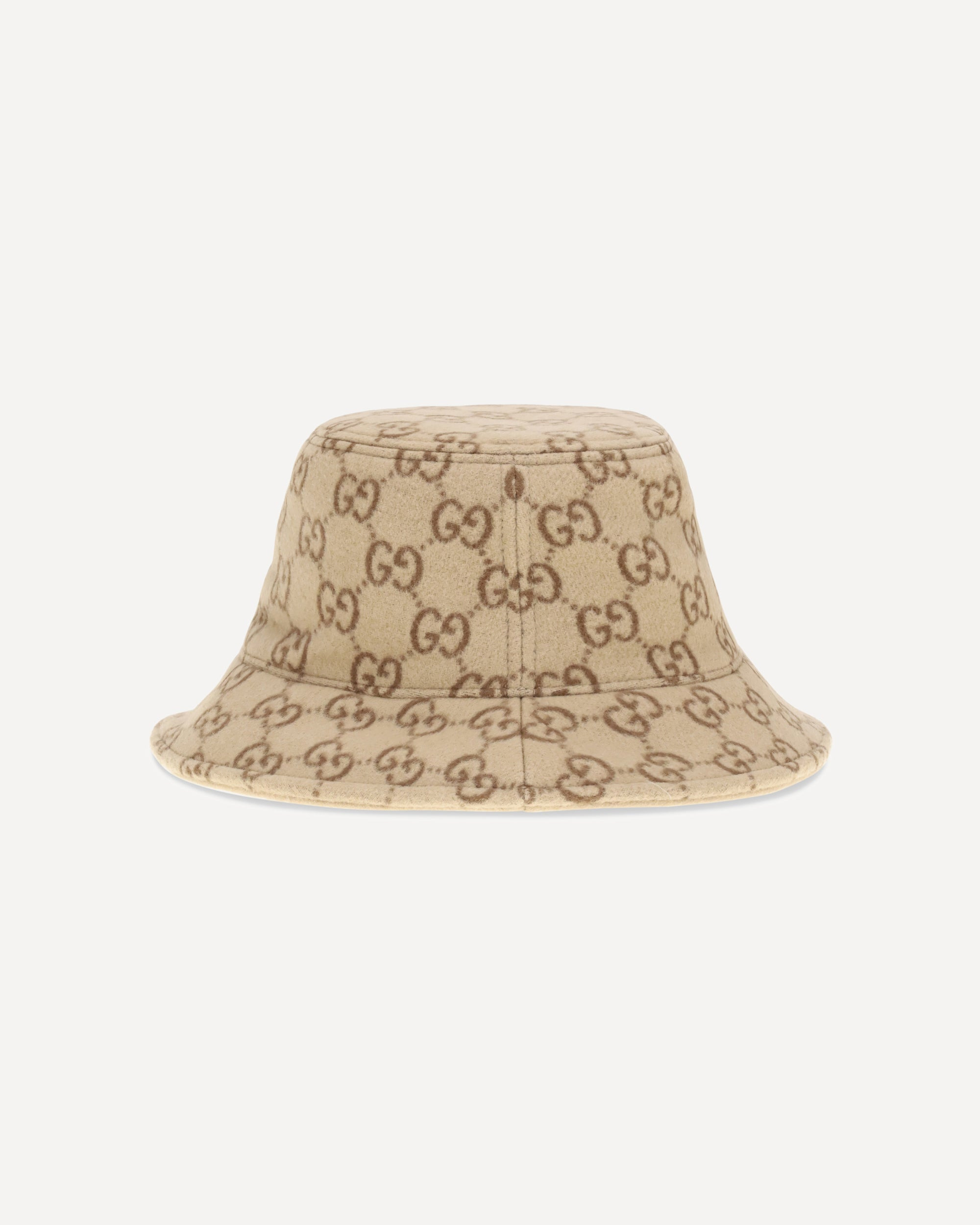 GG jacquard wool Bucket Hat - 2