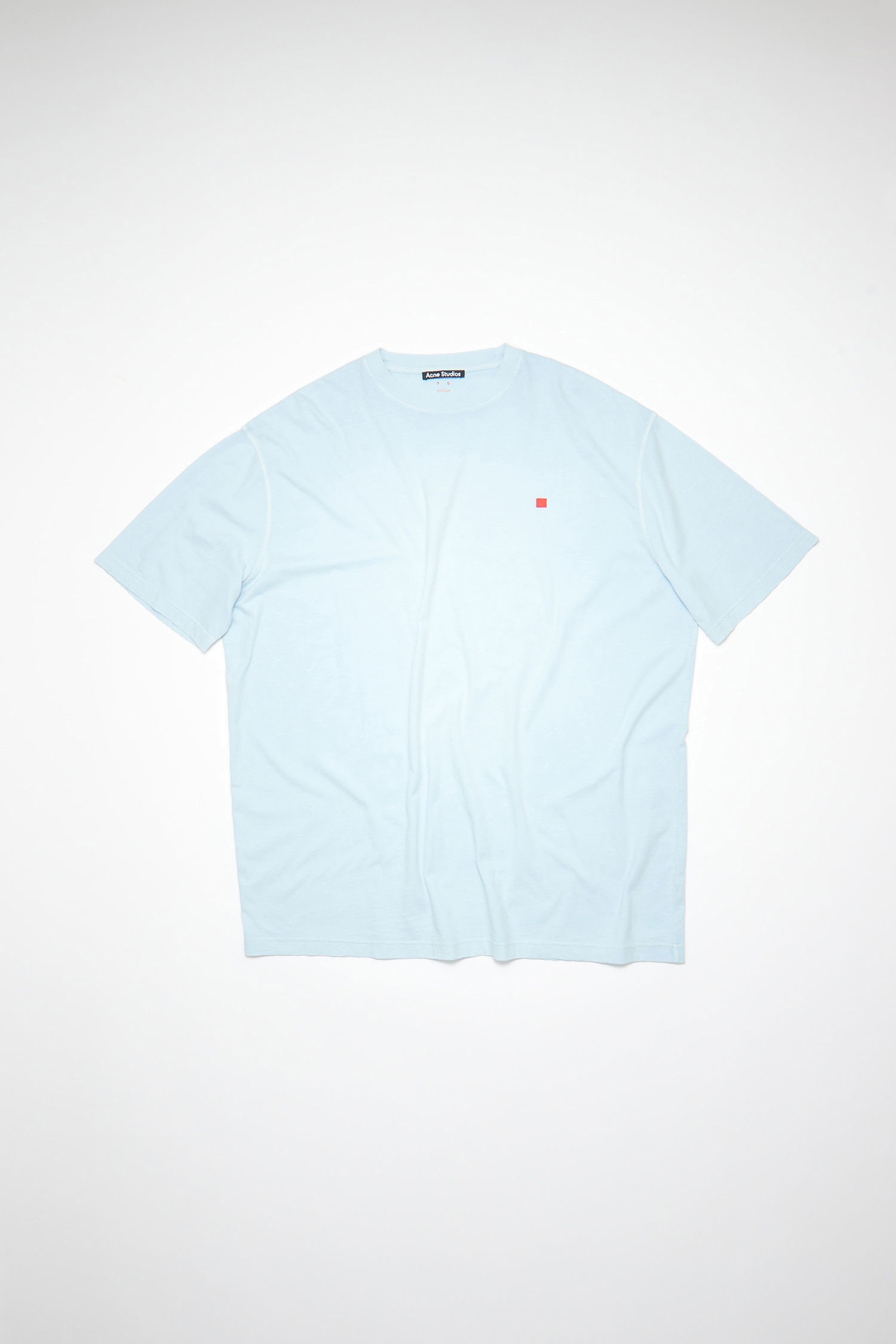 Oversized t-shirt - Powder blue - 1