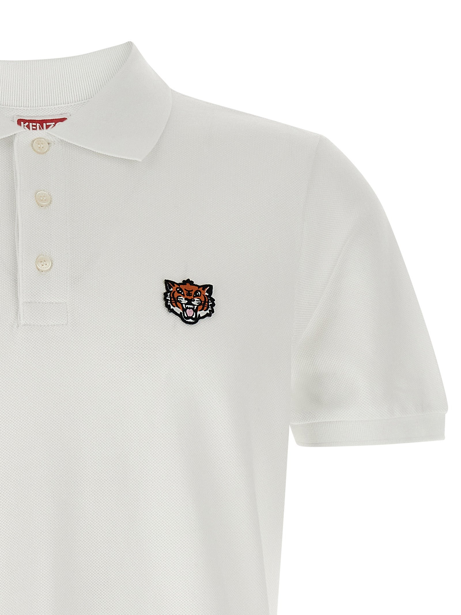Kenzo Happy Tiger Polo White - 3