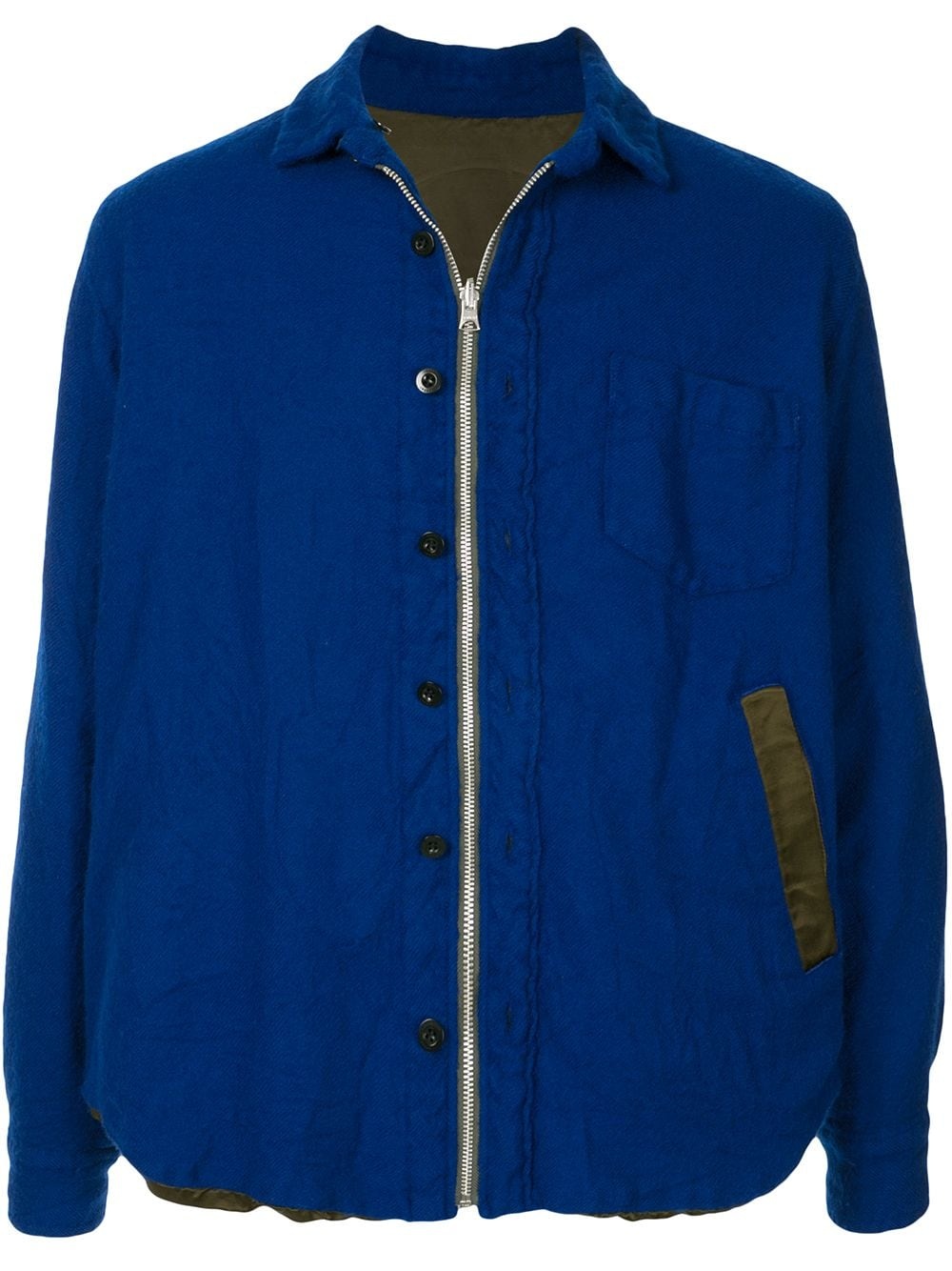 reversible shirt jacket - 1