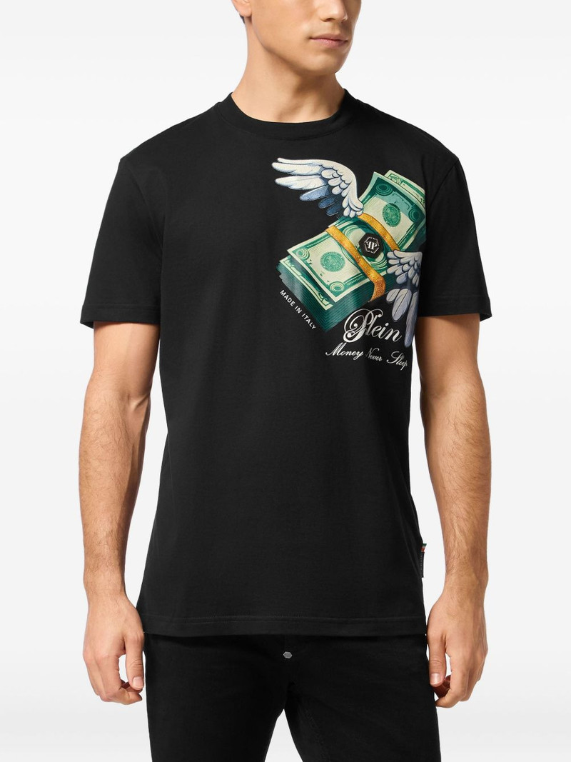 PHILIPP PLEIN money-print T-shirt outlook