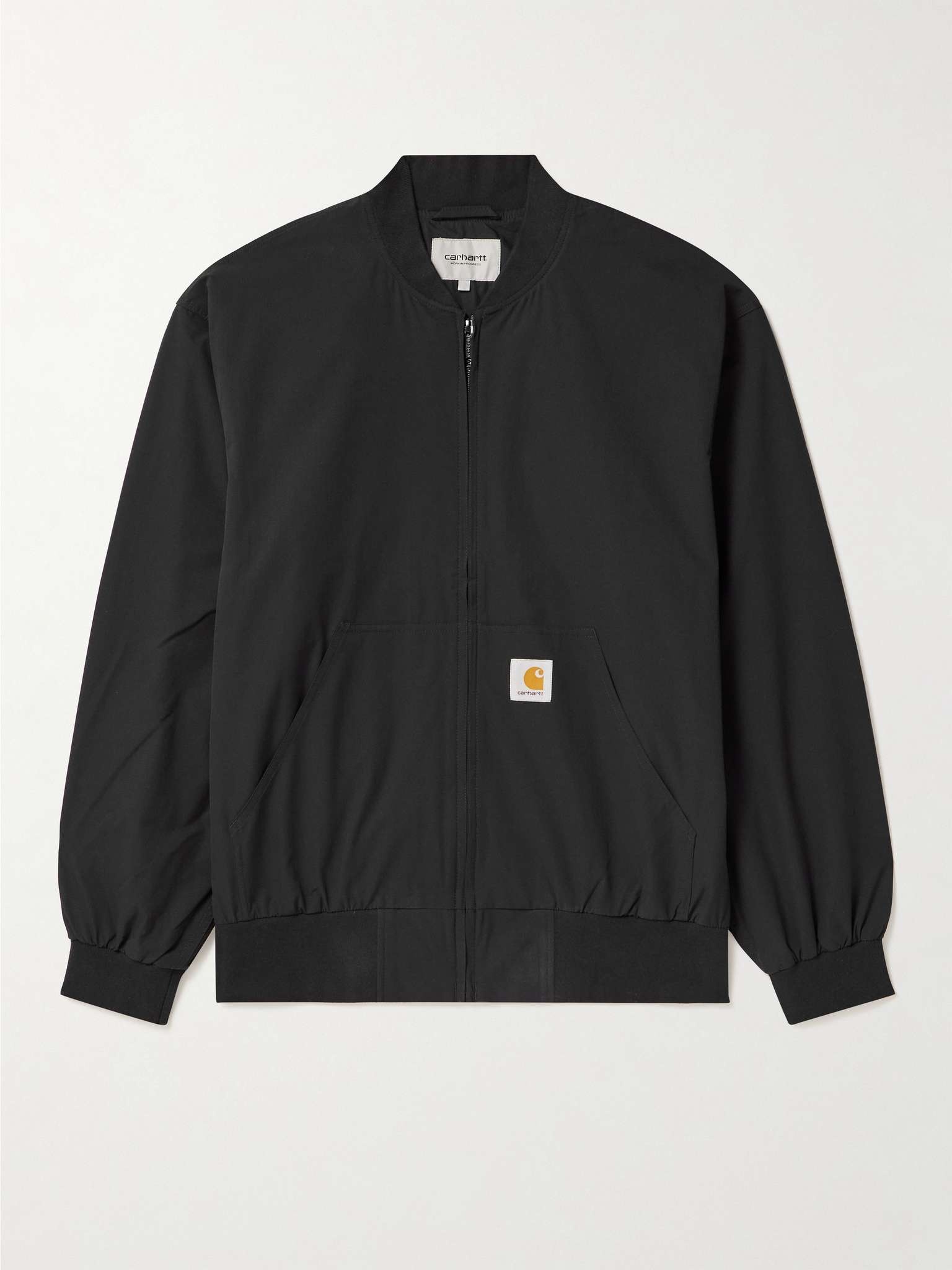 Active Logo-Appliquéd Shell Bomber Jacket - 1