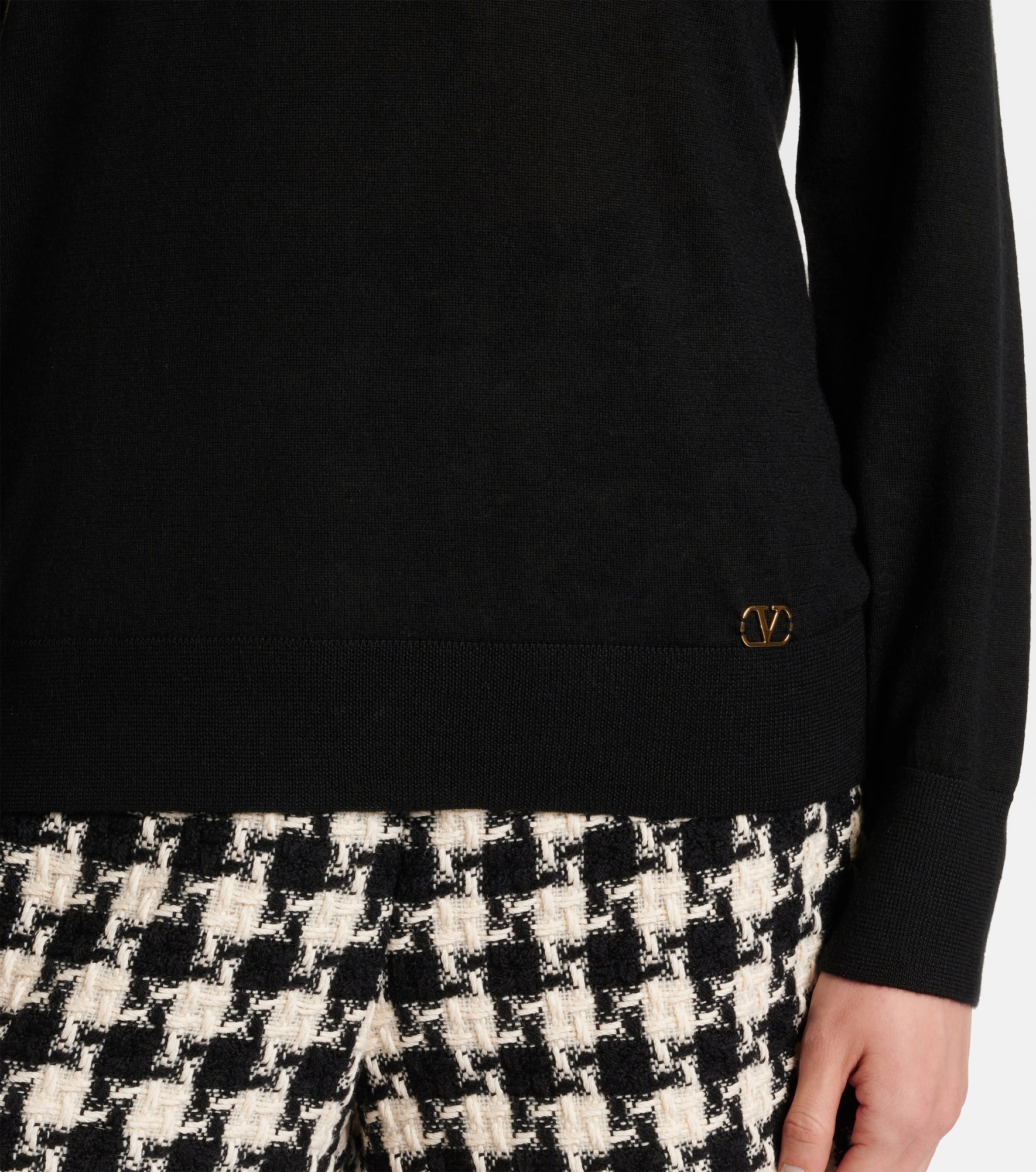 Cashmere and silk sweater - 5