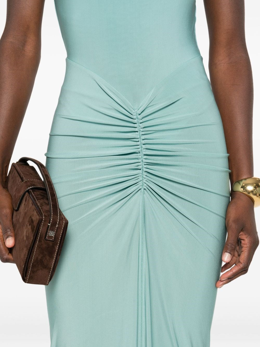 Jersey draped dress - 5