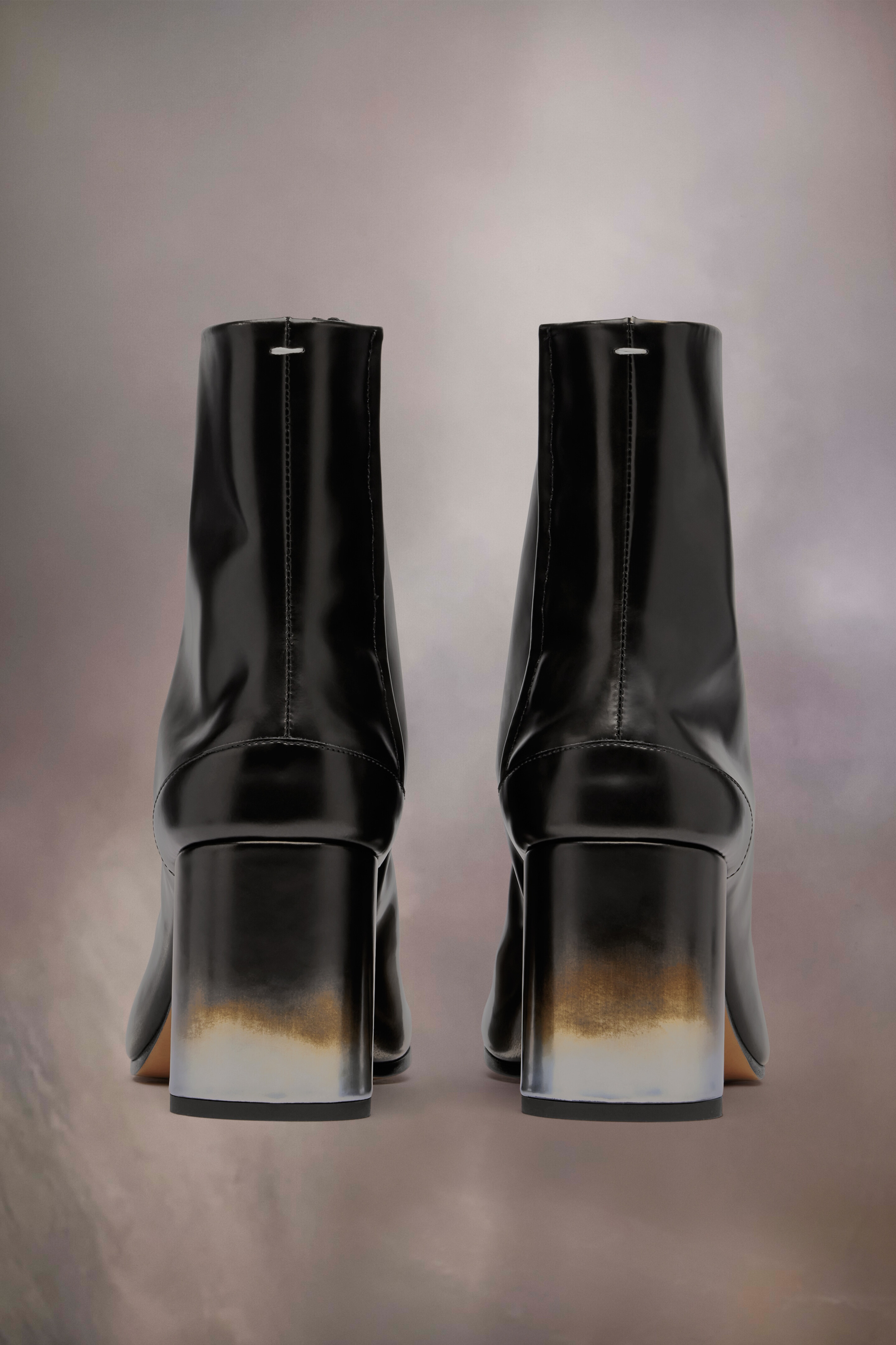 Tabi Metallic Ankle Boots - 3