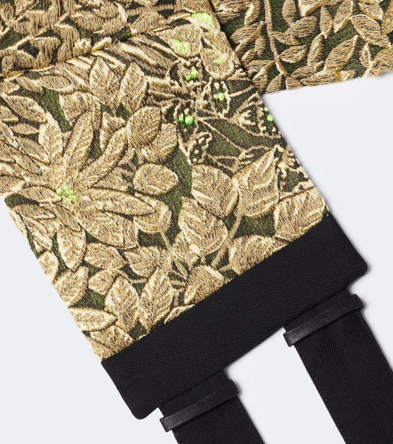 Floral jacquard belt 3