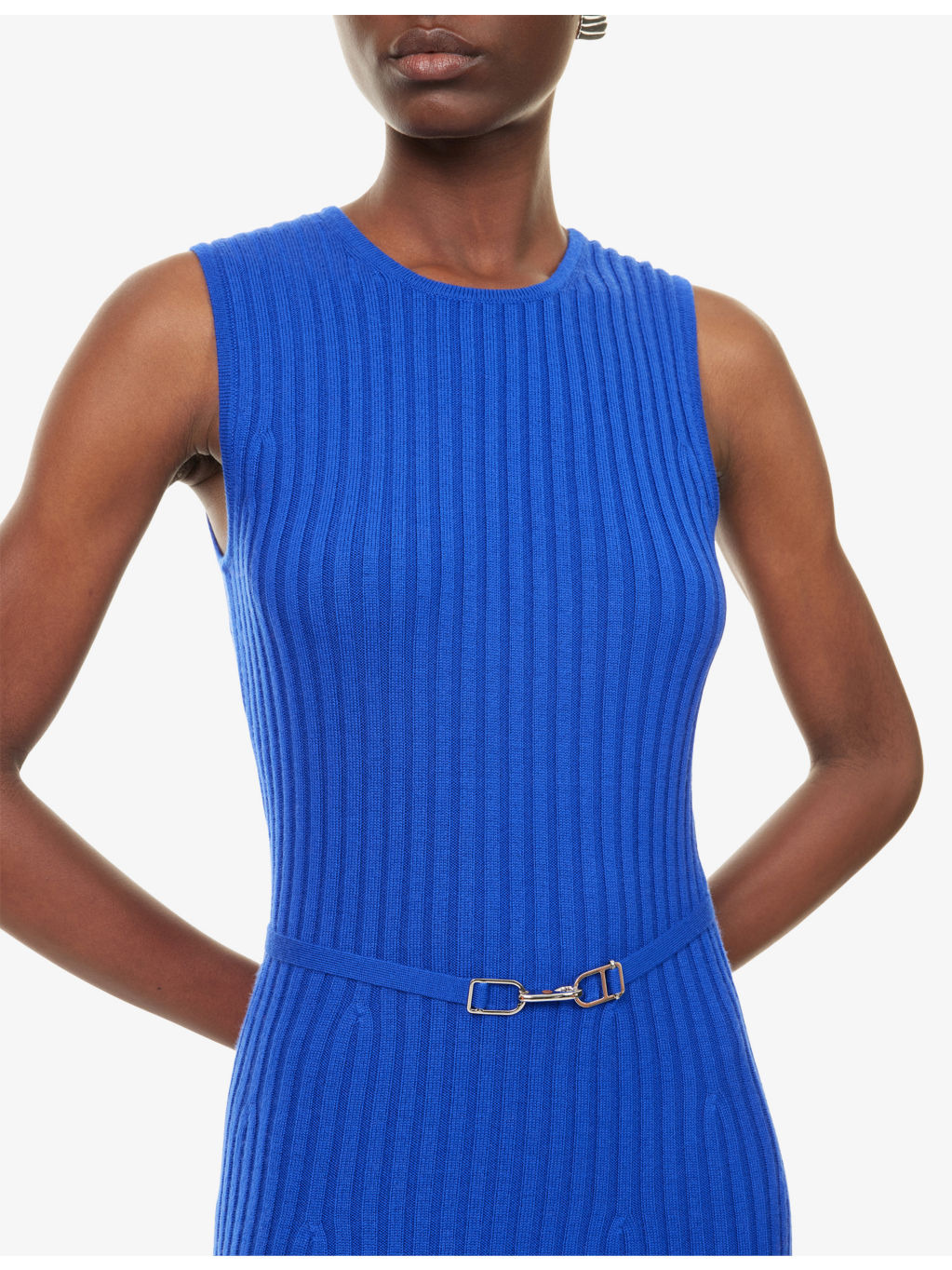 Meier Ribbed Wool Knitted Maxi Dress - 5
