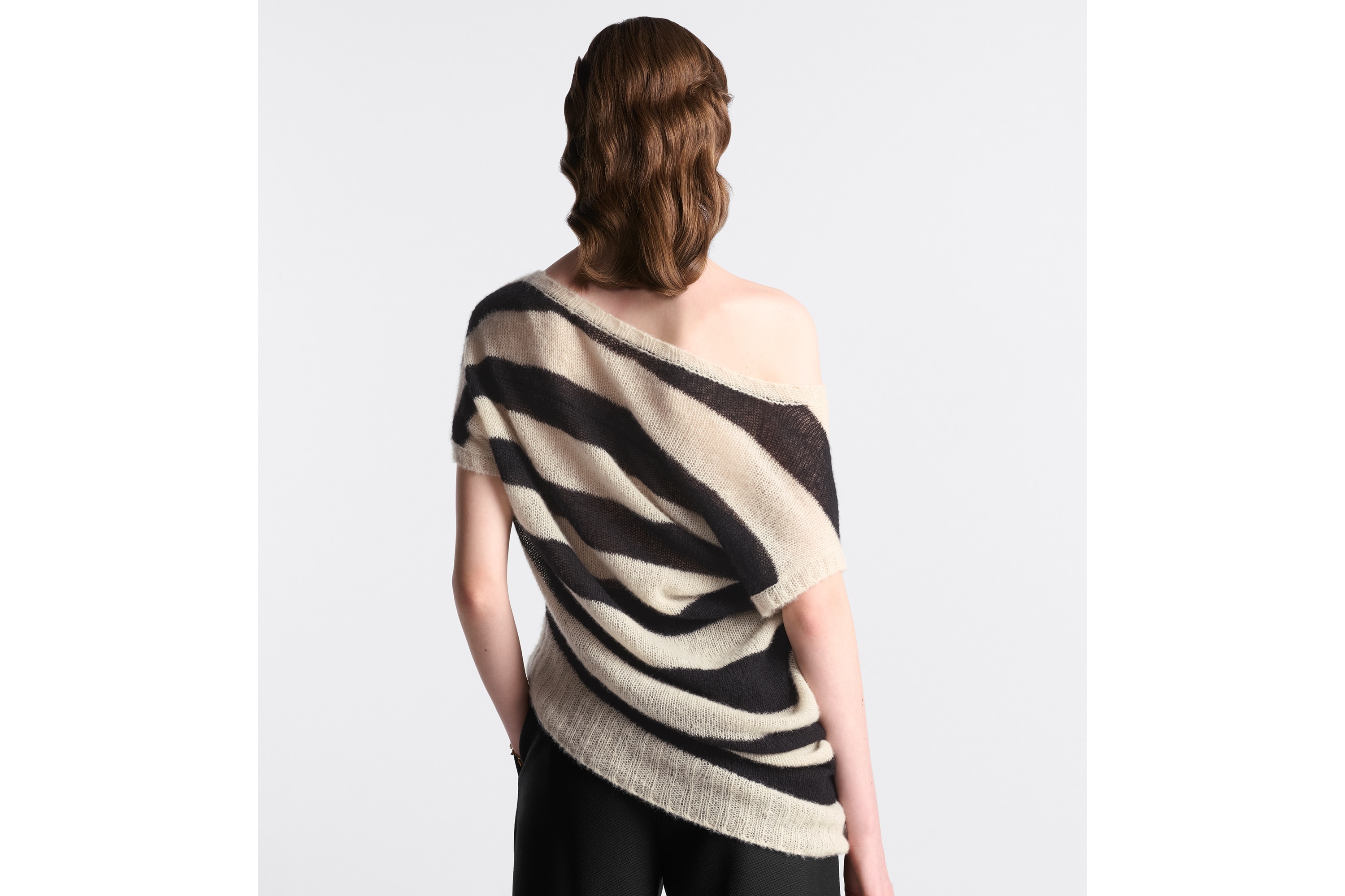 Dior Marinière Asymmetric Sweater - 3
