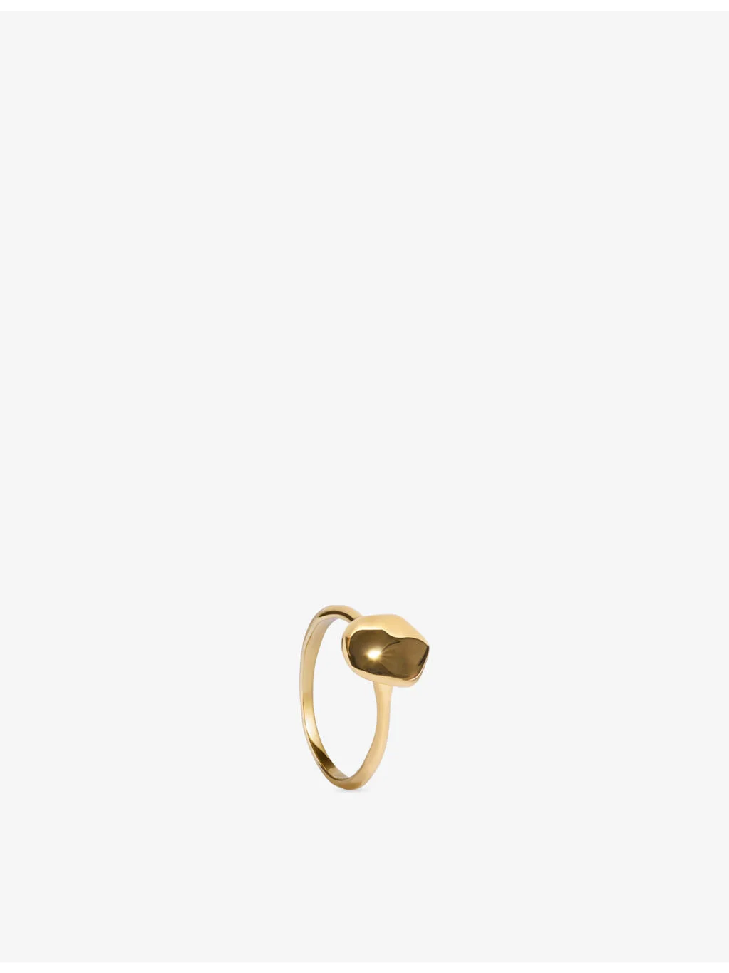Odyssey 18ct Yellow Gold Vermeil Stacking Ring - 1
